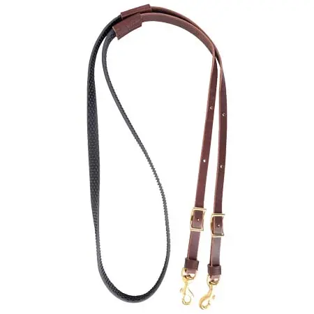 マーティンサドラリー(Martin Saddlery) 乗馬 手綱 BioThane Barrel Rein 3/4-inch Thick Buckle Snap Ends