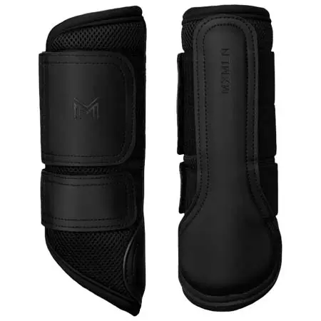 マクシミリアンエクエストリアン(Maximilian Equestrian) 乗馬 馬用プロテクター Ego Brushing Boots (Black)