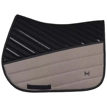 マクシミリアンエクエストリアン(Maximilian Equestrian) 乗馬 ゼッケン・パッド Ego Jumping Saddle Pad (Taupe)