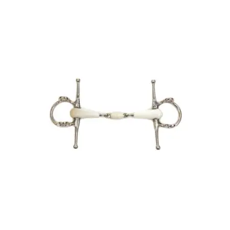 メタラボ(Metalab) 乗馬 ハミ Full cheek gag bit double jointed resin