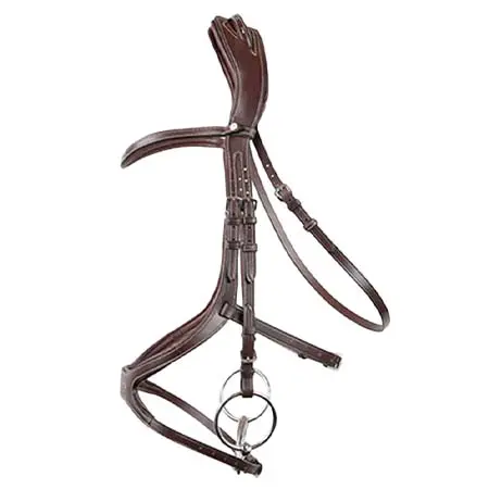 モンタール(Montar) 乗馬 頭絡 US Excellence Bridle Adapt Organic Tanned – Brown