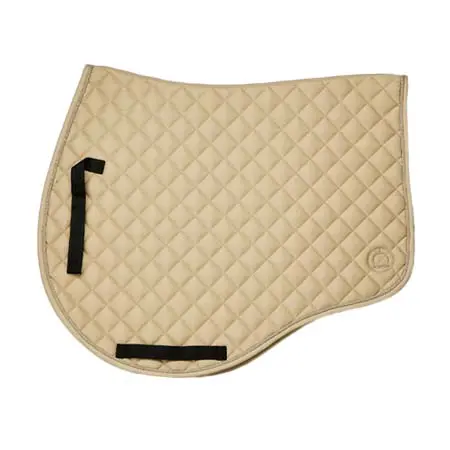 モンタール(Montar) 乗馬 ゼッケン・パッド FAIR Jump Saddlepad – Warm Light Grey