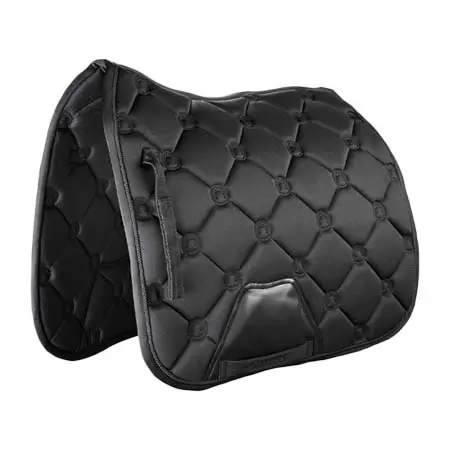 モンタール(Montar) 乗馬 ゼッケン・パッド FLOW Dressage Softshell Saddlepad – Black