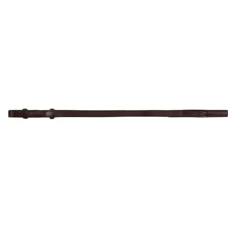 モンタール(Montar) 乗馬 手綱 Leather/Rubber Reins French Hooks Organic Tanned – Brown