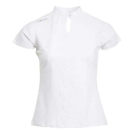 モンタール(Montar) 乗馬 競技用シャツ Montar rae white competition shirt