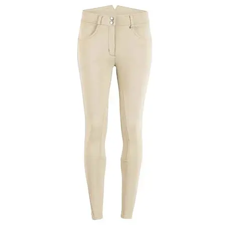 モンタール(Montar) 乗馬 乗馬ズボン Montar Karly Highwaist Softshell Full Grip Ladies Breeches – Beige