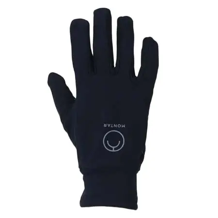 モンタール(Montar) 乗馬 グローブ Softshell GLoves – Navy