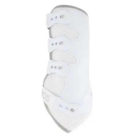 ミセスロス(Mrs. Ros) 乗馬 馬用プロテクター Air Flex Tendon Boots Competition White
