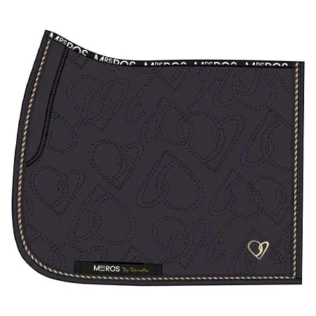 ミセスロス(Mrs. Ros) 乗馬 ゼッケン・パッド Mrs Ros Dressage Saddle Pad By Danielle Houtvast