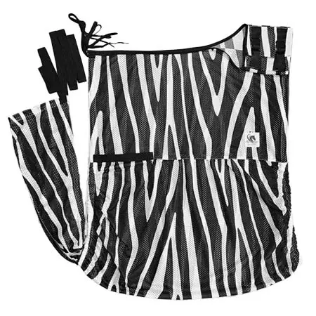 ネイファクトリー(Neigh Factory) 乗馬 馬着 F.A.ウィザーリリーフ　ゼブラ　-Fly Armor Wither Relief / Zebra-