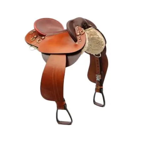 オードリバー(Ord River) 乗馬 鞍 Bronco Poley Swinging Fender Saddle