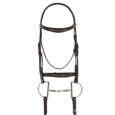 オベーションライディング(Ovation Riding) 乗馬 頭絡 Quarter horse Breed Fancy Stitched Raised Padded Bridle