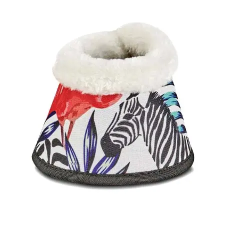 オベーションライディング(Ovation Riding) 乗馬 馬用プロテクター Altitude Bell Boots – Zebra