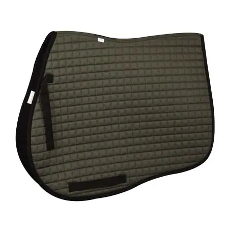 オベーションライディング(Ovation Riding) 乗馬 ゼッケン・パッド Coolmax Jumper All-Purpose Saddle Pad – Grey/Black