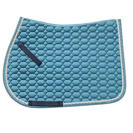 オベーションライディング(Ovation Riding) 乗馬 ゼッケン・パッド Elegance Satin All-Purpose Saddle Pad – Sky Blue