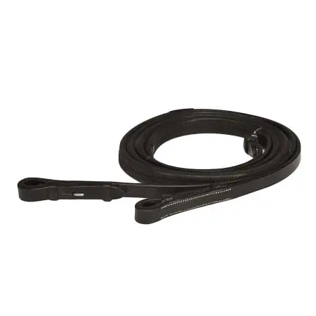 オベーションライディング(Ovation Riding) 乗馬 手綱 Leather Rubber Covered Reins