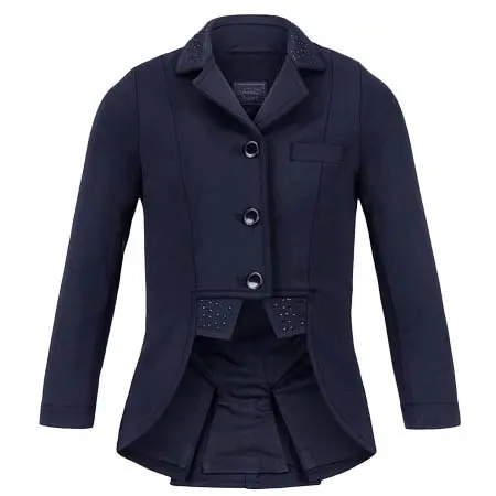 オベーションライディング(Ovation Riding) 乗馬 競技用ジャケット Ovation Kids Dressage Show Coat, Black & Navy