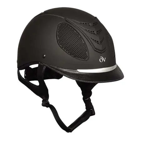オベーションライディング(Ovation Riding) 乗馬 ヘルメット Jump Air Helmet – Black/Black Matte