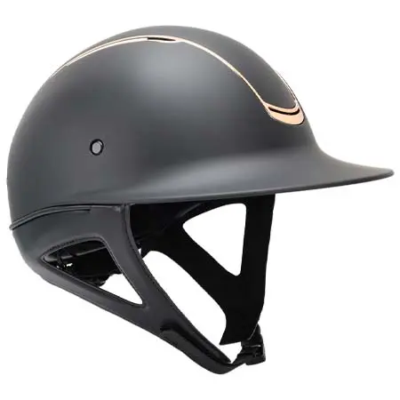 オベーションライディング(Ovation Riding) 乗馬 ヘルメット Vantage ERT – Black Gold
