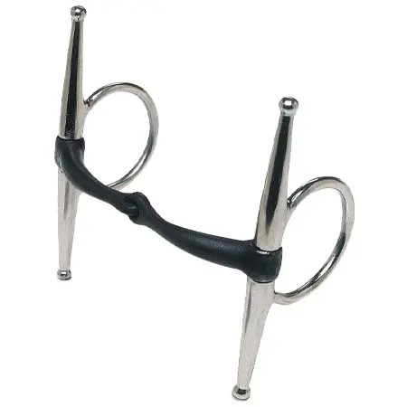 オズビッツ(Oz Bitz) 乗馬 ハミ Oz Bitz Full Cheek Snaffle Bit with Sweet Iron Mouth