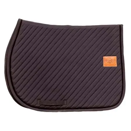 パドックスポーツ(PADDOCK Sports) 乗馬 ゼッケン・パッド Diagonal Saddle Pad All purpose – Black