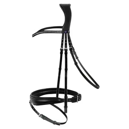 パッシェブル(PASSIERBLU) 乗馬 頭絡 PASSIERBLU® Spirit Snaffle Dressage Bridle