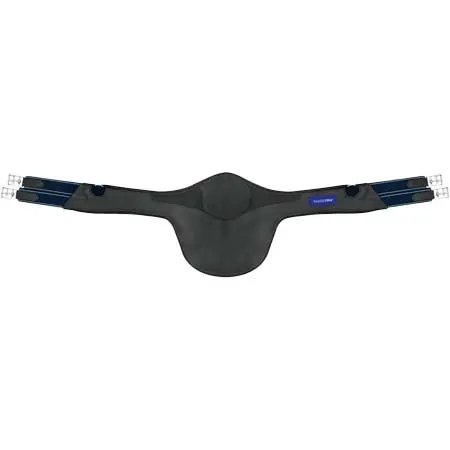 パッシェブル(PASSIERBLU) 乗馬 腹帯 PassierBlu Girth Protect Leather with a Stud Guard Black