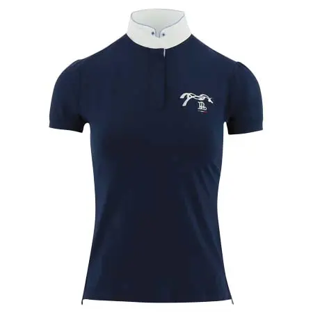 ペネロペ(Penelope) 乗馬 競技用シャツ Madrid Competition Polo Shirt – Navy