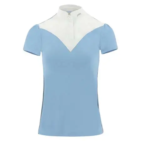 ペネロペ(Penelope) 乗馬 競技用シャツ Moon Competition Polo Shirt – Artic Blue