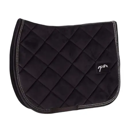 ペネロペ(Penelope) 乗馬 ゼッケン・パッド New Strass Saddle Pad – Black
