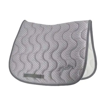 ペネロペ(Penelope) 乗馬 ゼッケン・パッド Art Déco Saddle Pad – Grey