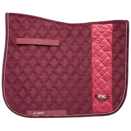 ピーケーインターナショナル(PK INTERNATIONAL) 乗馬 ゼッケン・パッド Zadeldek Captain Allround Burgundy