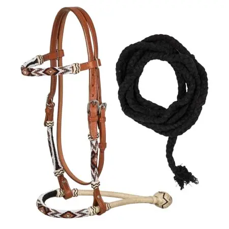 プールズ(Pool’s) 乗馬 頭絡 South-West beaded riding bridle