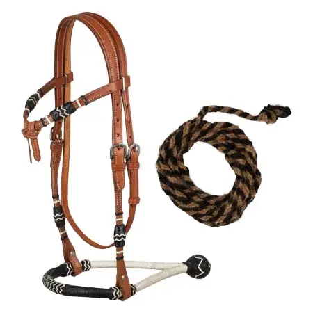プールズ(Pool’s) 乗馬 頭絡 Horse riding bridle with mane reins