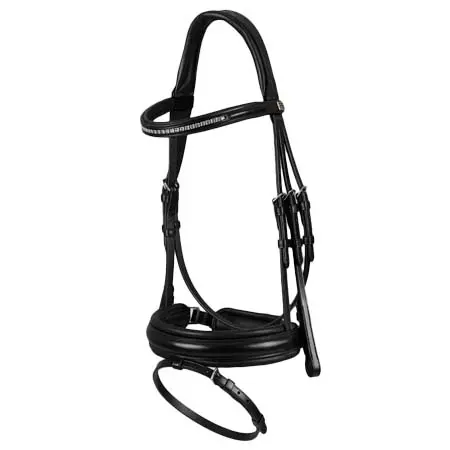 プレミアエクイン(Premier Equine) 乗馬 頭絡 Castello Anatomical Bridle Black