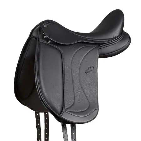 プレミアエクイン(Premier Equine) 乗馬 鞍 Reims Synthetic Dressage Saddle Black