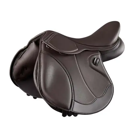 プレミアエクイン(Premier Equine) 乗馬 鞍 Antibes Synthetic Jump Saddle Dark Havana