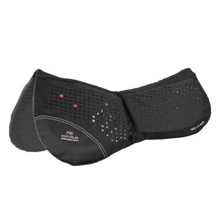 プレミアエクイン(Premier Equine) 乗馬 ゼッケン・パッド Tech Grip Pro Anti-Slip Correction Saddle Pad Black