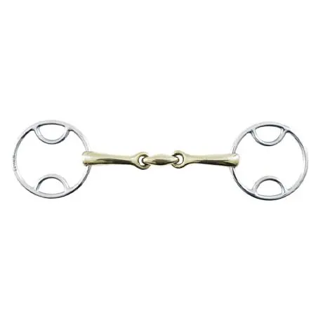 プレミアエクイン(Premier Equine) 乗馬 ハミ Brass Alloy Bevel Bit with Lozenge