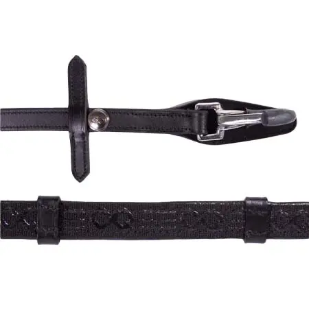 プレステク(PresTeq) 乗馬 手綱 PresTeq Rein FayRein with clip and stops 12.5cm