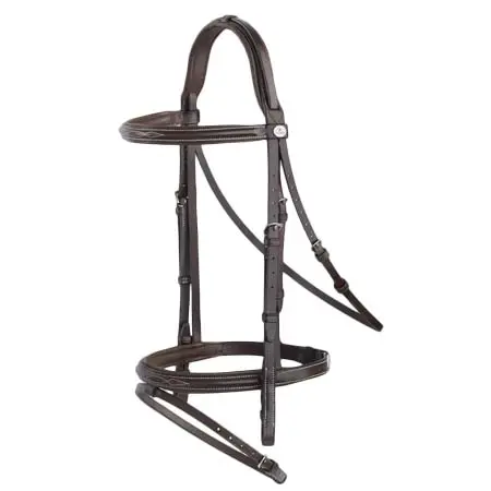 プレステージ(Prestige) 乗馬 頭絡 Leather raised bridle 3E037