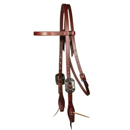プロフェッショナルチョイス(Professional’s Choice) 乗馬 頭絡 Leather riding bridle with arrow buckle Professional’s Choice