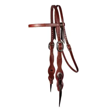 プロフェッショナルチョイス(Professional’s Choice) 乗馬 頭絡 Tassel Easy-Change Browband Headstall