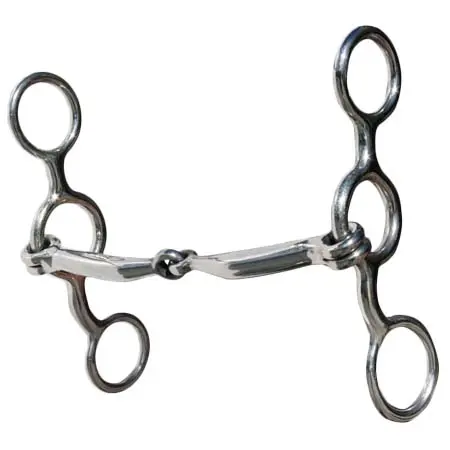 プロフェッショナルチョイス(Professional’s Choice) 乗馬 ハミ Equisential Bit EQ Performance with Smooth Copper Inlay Mouth