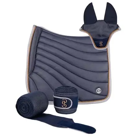 ピーエスオブスウェーデン(PS of Sweden) 乗馬 ゼッケン・パッド Airflow Mesh Saddle Pad Dressage PremiumSet