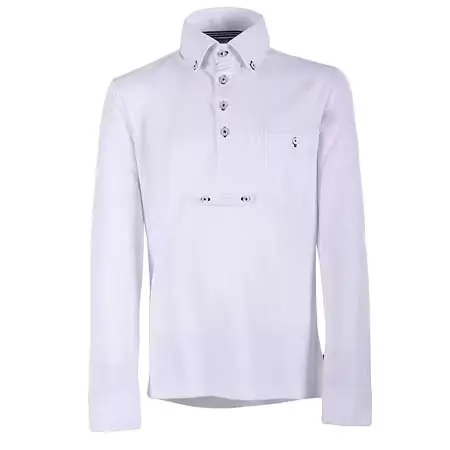 QHP(キューエイチピー) 乗馬 競技用シャツ QHP Roan Junior Long Sleeve Competition Shirt