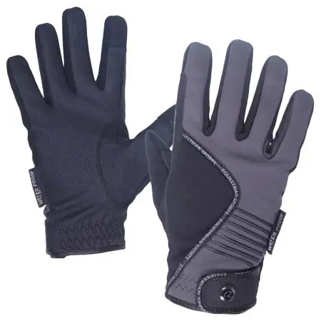 QHP(キューエイチピー) 乗馬 グローブ Riding Gloves Tromso Waterproof, Winter Riding Gloves