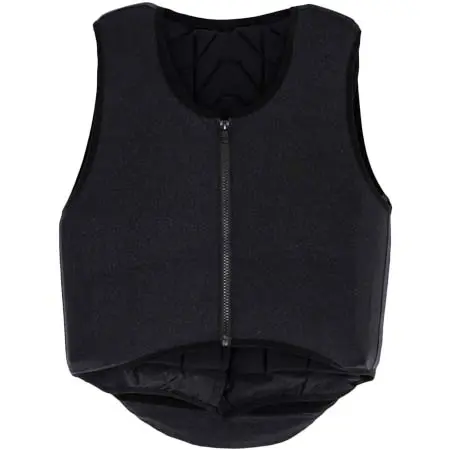 QHP(キューエイチピー) 乗馬 プロテクター Safety Vest Cover Glitter, elasticaded