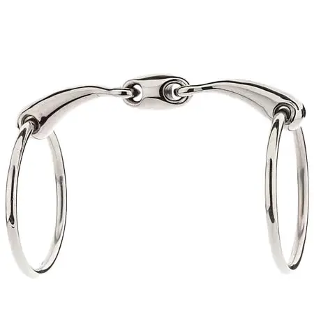 クオルクラフト(Qualcraft) 乗馬 ハミ Training Snaffle Bit Anatomica