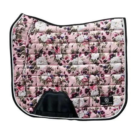 レーベルエクウストリアン(Rebel Equestrian) 乗馬 ゼッケン・パッド 乗馬ゼッケン 障害 馬場 花柄 フルールコレクション